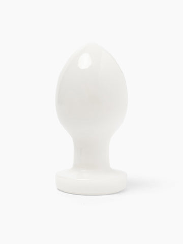 pleasure plug in white jade. Elsker Elsker